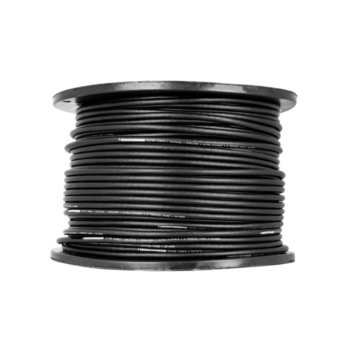 Elite Core PROCAT5E-S-500 Tactical Shielded Soft CAT5E Bulk Cable 500' Spool
