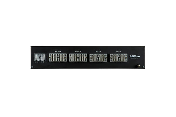 BITTREE 969S 2X48 2RU TT FRONT PROGRAMMABLE PATCHBAY