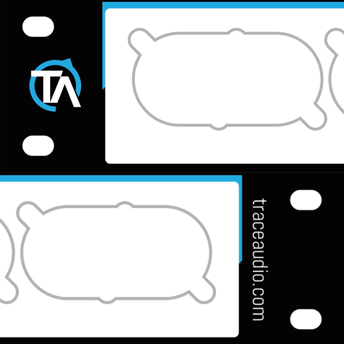 Write-Your-Own Patch Bay Label Compatible with ART P16 XLR Bays