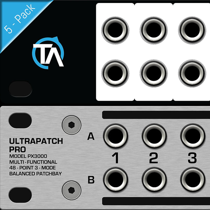 Write-Your-Own Patch Bay Label Compatible with Behringer PX3000