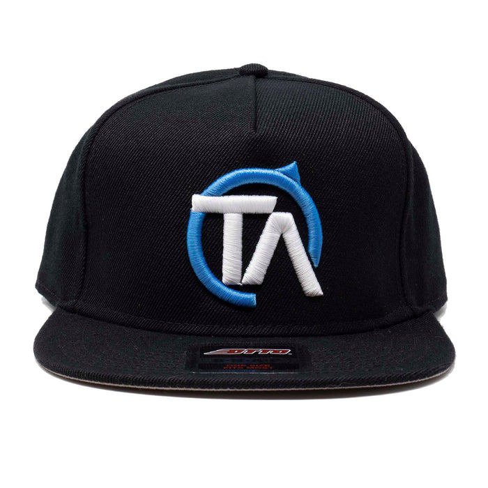 Trace Audio Black Snap Back Hat