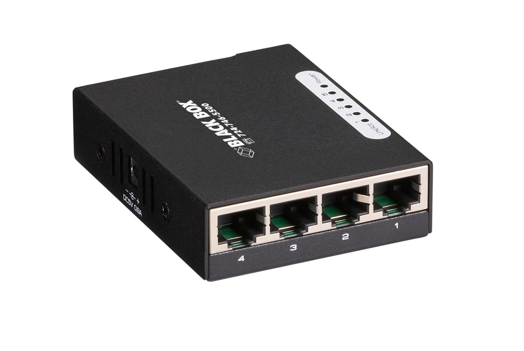 BlackBox™ LBS005 Series Fast Ethernet (100-Mbps) Switch